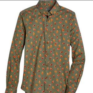 Paisley & Gray Men’s XL Slim Fit Autumn Leaves